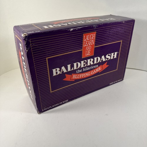 Vintage balderdash board game - balderdash,