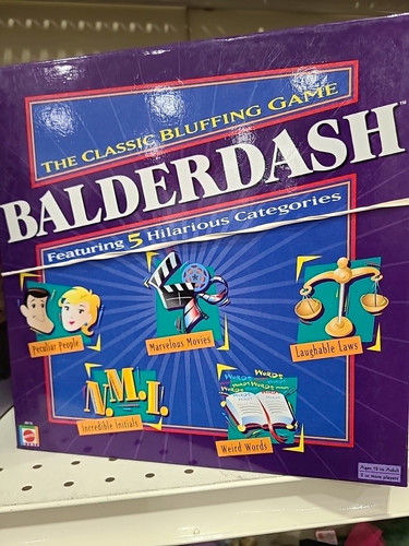 Mattel balderdash classic - balderdash,