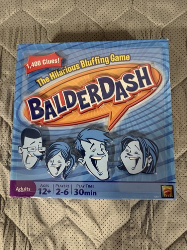 Balderdash board game mattel - board,